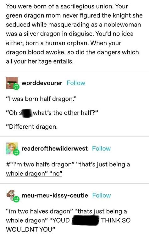 Terrible Dnd Character Ideas, Tiefling Headcanon, Dnd Ideas Characters, Dnd Textposts, Dnd Ideas For Dms, Ttrpg Ideas, Fantasy Story Prompts, Dnd Inspiration, Dnd Memes