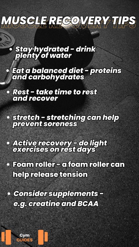 Say Goodbye to Soreness! Quick Tips for Faster Muscle Recovery! Light Exercise, Drink Plenty Of Water, Protein Diets, Foam Roller, Muscle Recovery, Stay Hydrated, Balanced Diet, Say Goodbye, Gym Workouts