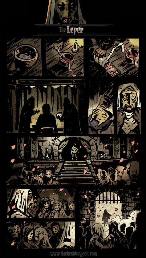 Darkest Dungeon - The Leper Darkest Dungeon Art, Dungeon Art, King Baldwin Iv, Baldwin Iv, King Baldwin, Darkest Dungeon, Cosmic Horror, Comics Story, 다크 판타지