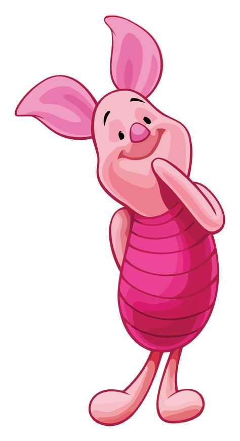 A very pink and very cute sticker with Piglet, a close friend of Winnie‑the‑Pooh.. #cartoon #pink #pig #Winnie‑the‑Pooh #Piglet Cute Wallpapers Winnie The Pooh, Piglet Drawing, Piglet Cartoon, Winnie The Pooh Pink, Pooh Drawing, Pooh Bebe, Eeyore Pictures, Winnie The Pooh Drawing, Disney Pop Art