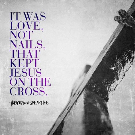 Tobymac Speak Life, Week Inspiration, Toby Mac, Speak Life, Holy Week, Facebook Post, Jesus On The Cross, Light Of My Life, Knowing God