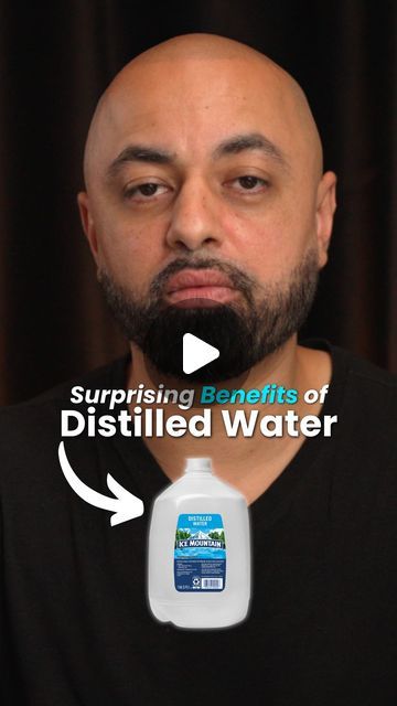 Kashif Khan on Instagram: "If you look at the packaging for most distilled water, it will often say, "for electrical devices." 

But if you think about it, we're an electrical device. 

Distilled water is pure H2O. It's free from minerals, contaminants, heavy metals, and impurities often found in tap water and other commercial waters.

Since distilled water lacks minerals, you need to add minerals back in by using a pinch of Himalayan, Celtic, or Redmond salt.

So, yes, you can drink distilled water. 

Just remember to add a pinch of salt for minerals! 

If you found this helpful, make sure to share it and check out my profile because I post videos like this every single day.

#hydration #BottledWater #evian #sanpellegrino #distilledwater #longevity #HealthyLiving #healthylifestyle" Redmond Salt, Acupressure Therapy, Health Hacks, Can Drink, San Pellegrino, Tap Water, Clean Living, Distilled Water, Heavy Metals