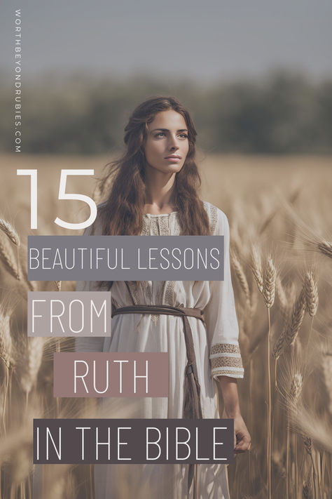 Woman in a wheat field Ruth Journaling Bible, Book Of Ruth Art, Ruth In Bible, Ruth In The Bible Woman, Book Of Ruth Bible Journaling, Ruth From The Bible, Ruth In The Bible, Ruth Bible Study, Devotion Ideas