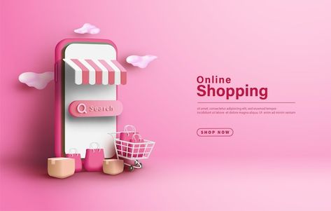 3d Cover Photos Facebook, Online Shopping Cover Photo Facebook, Online Shop Cover Photo Design, Idea For Online Shop, Online Shop Cover Photo, Online Shop Photo Ideas, Online Shop Ideas, Online Shop Aesthetic, Online Shopping Icon