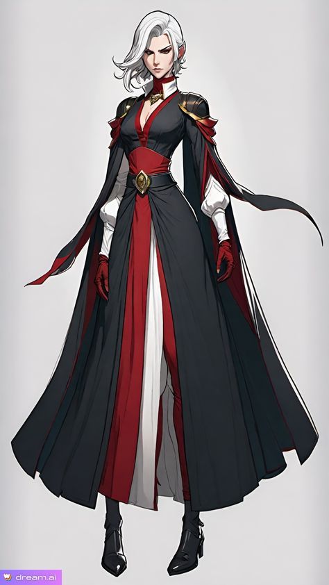 Mage Outfit Female, Sorcerer Outfit, Mage Oc, Mage Outfit, Mage Character, Magic Tower, Elf Character Art, Rhaenys Targaryen, Sleek Outfit