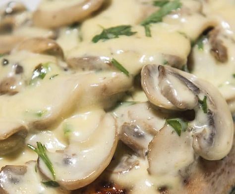 3 Ingredient Creamy Mushroom Crockpot Chicken Recipe. This make-ahead recipe is so easy. Meal prep warm comfort food that is healthy. Planning supper ahead for your family will be easy with your crockpot. 3 simple ingredients of canned soup mushrooms and chicken for warm comfort food in your slow cooker. #comfortfood #mushroomchicken #mushrooms #crockpot #3ingredientrecipe 3 Ingredient Meals, Chicken Cream Of Mushroom, Fowl Recipes, Crockpot Foods, Creamy Mushroom Chicken, Cook Meat, Quick And Easy Soup, Slow Cooked Meals, Easy Slow Cooker Recipes