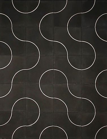 6 Black and White Bathroom Floor Tiles That Feel Totally Fresh Honeycomb Bathroom Floor, Natural Stone Bathroom Floor, Honeycomb Bathroom, White Bathroom Floor Tile, White Bathroom Floor, Claire Zinnecker, Black And White Bathroom Floor, Stone Floor Bathroom, Tiles Inspiration