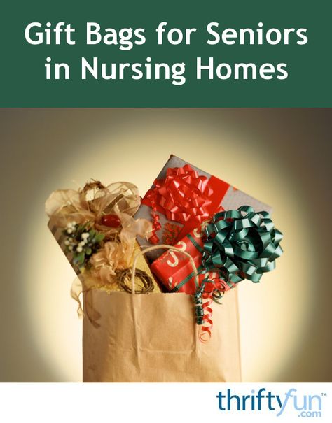 Making up some gift bags of items for people in a nursing home is sure to brighten the day of anyone receiving this thoughtful gift. This is a guide about gift bags for seniors in nursing homes. Gift Ideas For Seniors, Crafts Adults, Gifts For Seniors Citizens, Ideas For Seniors, Nursing Home Gifts, Crafting Gifts, Elderly Gift, Gifts For Elderly, Nursing Home Care