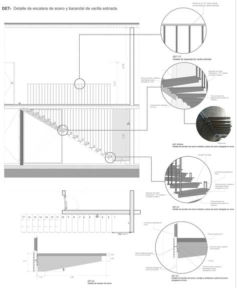 Stairs Detail, Staircases Ideas, Staircase Drawing, Construction Details Architecture, Shop Drawing, Interior Ceiling Design, Drawing Interior, Stairs Design Modern, Stairway Design