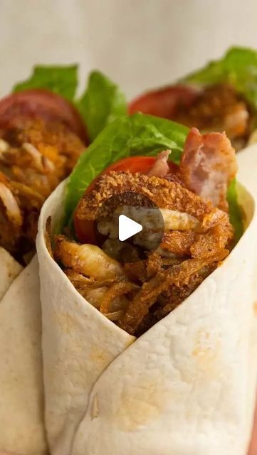 Chris Collins on Instagram: "Good grief there are not many things I enjoy on this planet more than a darn good chicken wrap. And I promise you this crispy chicken wrap is darnnnnn good! Enjoy 😋 Chris x  CRISPY CHICKEN WRAPS | Serves 4  INGREDIENTS . ➡️CHICKEN: 2x 7-9oz/200-250g Chicken Breasts 1 cup/250ml Vegetable Oil 1 cup/60g Panko Breadcrumbs 1/2 cup/75g Flour 2 Eggs, beaten 2 tsp Paprika 1 tsp EACH: Oregano, Salt 1/2 tsp EACH: Garlic Powder, Cayenne Pepper 1/4 tsp EACH: Onion Powder, Black Pepper ➡️WRAPS: 4x Large Flour Tortillas 1 Large White Onion, thinly sliced Romaine Lettuce, Tomato, Bacon, Cheese, Sweet Chilli Mayo*  METHOD  1️⃣Line up 3 bowls: First with flour, 2nd with beaten eggs & last breadcrumbs. In a small pot combine all of the seasonings under ‘CHICKEN’. Mix half in th Loaded Chicken Wrap, Chilli Mayo, Crispy Chicken Wraps, Mayo Chicken, Oregano Salt, Chris Collins, Chicken Wrap, Small Chicken, Grilling Chicken Breast