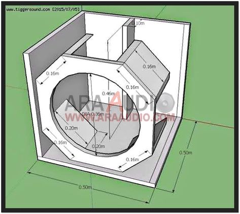 12 Inch Subwoofer Box, Diy Subwoofer Box, Custom Subwoofer Box, Diy Subwoofer, Audio Box, Box Speaker, Subwoofer Box Design, Speaker Plans, Speaker Box Design