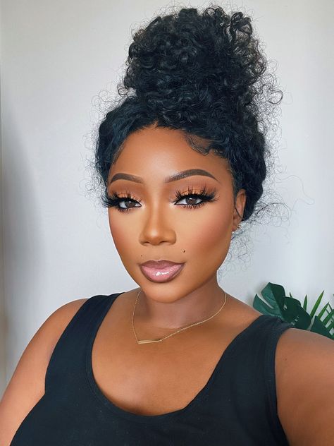 Tamara Renaye, Flawless Face Makeup, Birthday Makeup Looks, Gold Makeup Looks, Brown Girls Makeup, Natural Glam Makeup, Makeup For Black Skin, Brown Skin Makeup, Soft Glam Makeup