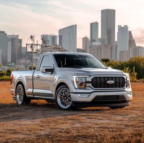 Ford F150 Single Cab, F150 Lowered, Baja Truck, Single Cab Trucks, Ford Trucks F150, Diy Crafts Life Hacks, Regular Cab, Dream Car Garage, Truck Yeah