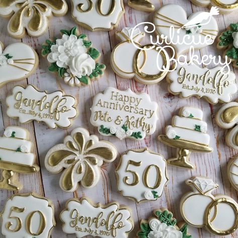 50th Wedding Anniversary Cookies Decorated, 50 Anniversary Cookies Decorated, Happy Anniversary Cookies Decorated, 60th Wedding Anniversary Cookies, 40th Anniversary Cookies, Wedding Anniversary Cookies Decorated, Anniversary Decorated Cookies, Happy Anniversary Cookies, 50th Anniversary Cookies Decorated