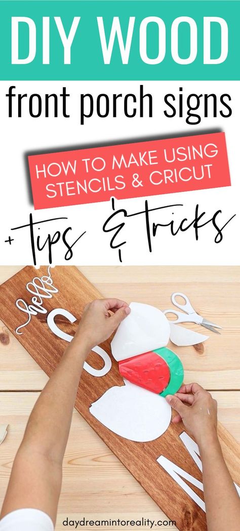 Making Wood Signs With Cricut, Wood Signs Using Cricut, Diy Stencils For Wood Signs, Pallet Cricut Projects, How To Make A Wood Sign With Cricut, Cricut Board Signs, Vinyl Stencils For Wood Signs, How To Make A Wood Sign, How To Make Wood Signs With Cricut