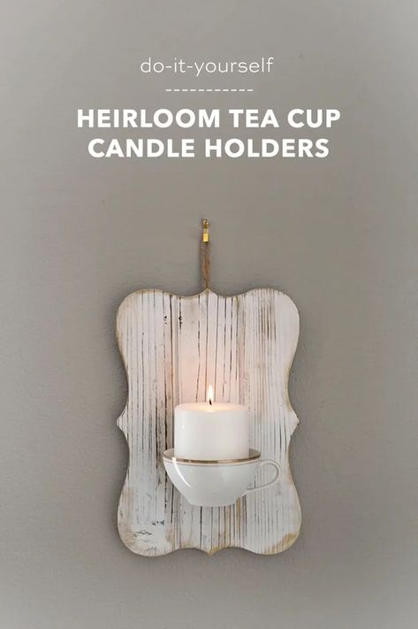 Tea Cup Candle, Dipped Candles, Teacup Candle, Hand Dipped Candles, Teacup Crafts, Diy Candles Scented, Teacup Candles, Candles Scented, Soy Candle Making