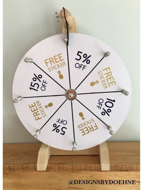 Woodwell 12 Inch Mini Prize Wheel 8 Slots Dry Erase Finish Wood Design Desktop for Fortune Raffle Spin Carnival Game DIY Editable - Etsy Ghana Carnival Game Diy, Spinning Wheel Game, Diy Carnival Games, Stall Decorations, Wheel Board, Prize Wheel, Game Diy, Wheel Craft, Craft Booth Displays