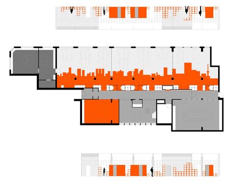 schilder scholte architects sterk werk office rotterdam designboom Ikea Lack, Plan Drawing, Office Snapshots, Workplace Design, Office Interior Design, Organization Help, Ikea Hack, Rotterdam, Office Design