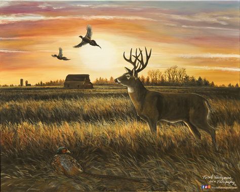 Hand Saw Art Ideas, Pheasant Painting, Black Bears Art, Hunting Painting, Moose Pictures, Deer Artwork, October Sky, Hunting Art, Deer Painting