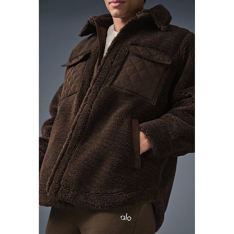 Sherpa Edge Shacket #taswiquh #Sherpa_Shacket #Edge_Jacket #Cozy_Layer #Fall_Outerwear #Casual_Shacket #Fleece_Edge #Warm_Sherpa_Jacket #Street_Style As on-trend as it is totally practical, this shacket will be your go-to layer as temperatures drop. It has an easy fit that’s generous without being tooooo big, front snaps, a classic collar and cuffs and a thigh-grazing hem. Quilted flap pockets and elbow patches add a touch of contrast. Wear it as a shirt, cozy up in it at home or layer it o... Sherpa Shacket, Fall Outerwear, Sherpa Jacket, Elbow Patches, Collar And Cuff, Flap Pocket, At Home, Street Style, Collar