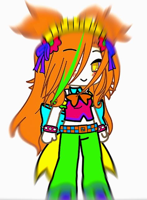 Kidcore Gacha, Kidcore Oc, Kidcore Outfit, Gacha Fits, Gacha Inspiration, Gacha Hacks, Core Aesthetics, Gamer Stuff, Weirdcore Aesthetic