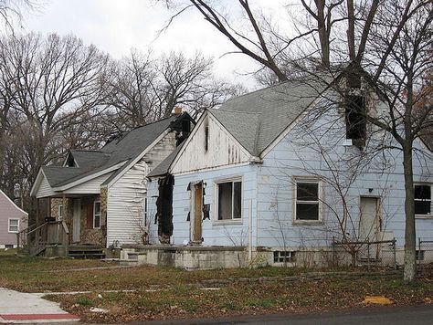 abandoned suburbs | Recent Photos The Commons Galleries World Map App Garden Camera Finder ... District 12, Abandoned Homes, Abandoned Property, Far West, Abandoned House, Bungalow House, Post Apocalypse, High Walls, Project Inspiration