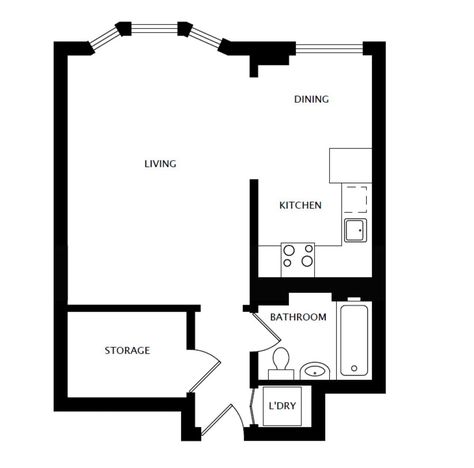 Nyc Studio Apartment Layout, Studio Layout Floor Plans, Small Apartment Floor Plan, 1 Bedroom Apartment Floor Plan, Vintage Apartment Floor Plans, One Bedroom Apartment Ideas Floor Plans, Studio Apartment Building Plan, Studio Apartment Layout Floor Plans, Basement Apartment Layout Floor Plans