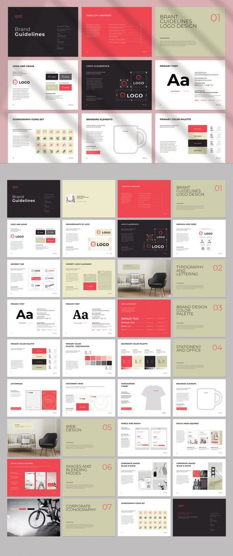 A4 Brand Guidelines Template for Adobe InDesign Logo Real Madrid, Brand Guidelines Book, Logo Guidelines, Brand Guidelines Design, Logo Motion, Logo Design Inspiration Vintage, Brand Identity Guidelines, Guideline Template, Logo Youtube