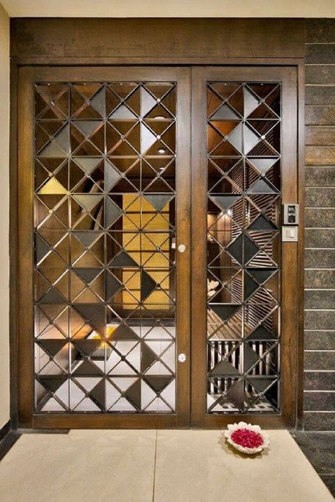 Wooden Entrance, Wooden Door Entrance, Door And Window Design, House Main Door Design, Metal Doors Design, Main Entrance Door Design, Wooden Front Door Design, Wooden Main Door, Grill Door Design