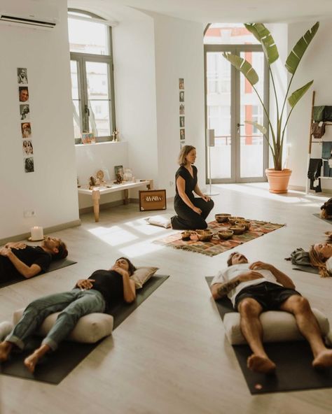 Mindfulness Workshop, Yoga At Work, Yoga Meditation Space, Yoga Place, Yoga Nature, Wellness Workshop, Restorative Yoga Poses, Meditation Studio, Mindfulness Practices