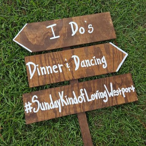 Wood Wedding Ceremony Sign, Reception Sign, Hashtag Sign, Social Media Sign, Directional Sign, Weddi Woods Wedding Ceremony, Painted Pelican, Wedding Arrow, Wedding Ceremony Sign, Rustic Wedding Seating, Hashtag Sign, Ceremony Sign, Reception Sign, Shopping Gifts