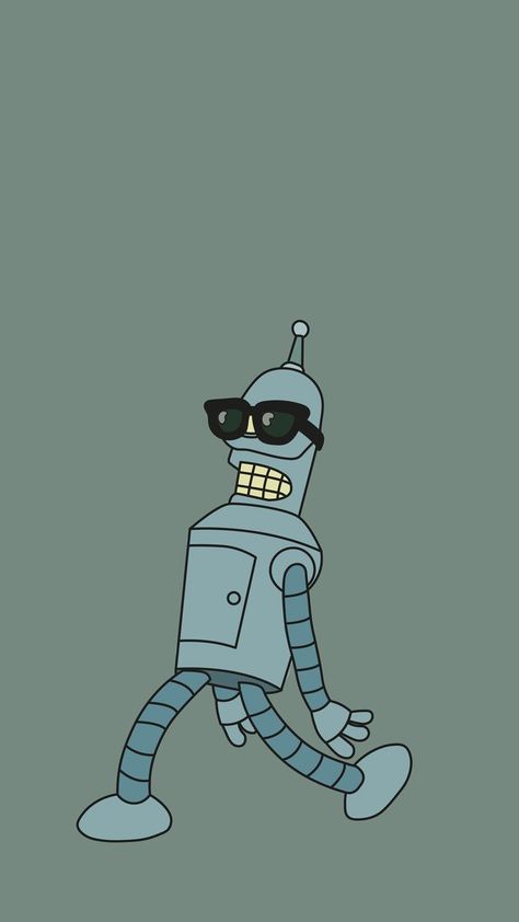 Futurama Robot, Bender Futurama, Basketball Wallpaper, Futurama, I Wallpaper, الرسومات اللطيفة, Cartoon Network, Cool Wallpaper, Bart Simpson