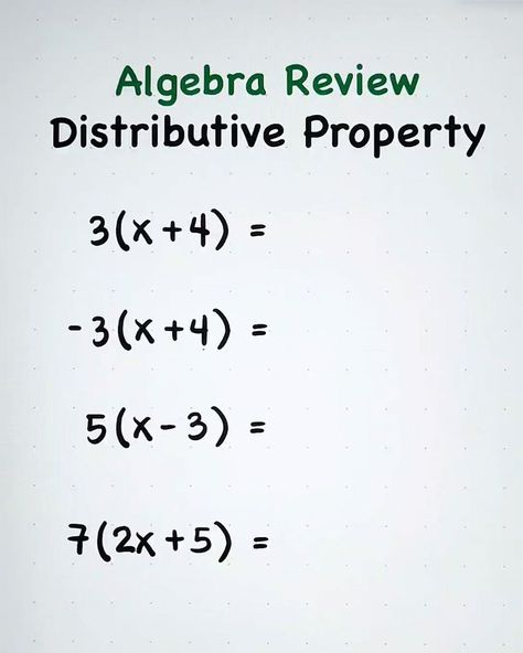 Algebra Review: Distributive Property ❤️📚 | Algebra Review: Distributive Property ❤️📚 For more FREE TUTORIAL VIDEOS. 👇👇👇 https://youtube.com/@MathTeacherGon #math #teachergon #algebra #mathhelp... | By Ako si Teacher Gon | Facebook Teaching Math Strategies, Distributive Property, Algebraic Expressions, Math Strategies, Math Help, Gym Workout Tips, Teaching Math, Free Tutorial, Fitness Tips