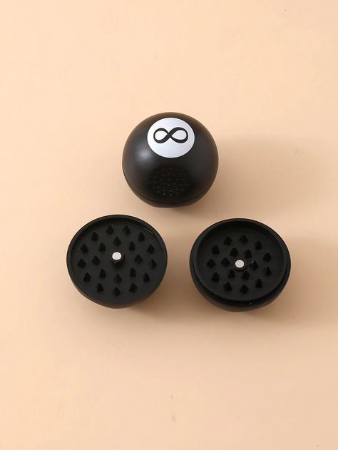 1Pc Billiards Black Eight Modeling Plastic Herb Grinder, Tobacco Cutter, Kitchen Spices Crusher, Novelty Smoking Accessories, Great Gift For Smokers, Smoke Shop Commodity.I discovered amazing products on SHEIN.com, come check them out! Cute Herb Grinder, Kitchen Spices, Herb Grinder, Billiards, Amazing Products, Great Gifts, Chicago, Herbs, Gifts