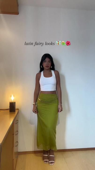 Fairy Outfit Aesthetic, Latina Summer Outfits, Fairy Tiktok, Streets Of Tokyo, Latina Outfit, Latina Outfits, Fairy Outfit, Earthy Outfits, Fairy Clothes