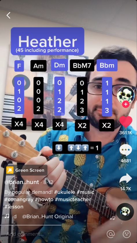 Heather Ukelele Chords Easy, Heather Guitar Chords Easy, Heather Conan Gray Guitar Chords, Heather Ukulele Chords, Heather Guitar Chords, Heather Ukulele, Heather Conan Gray Ukulele Chords, Ukulele Chords Easy, Akordy Na Ukulele