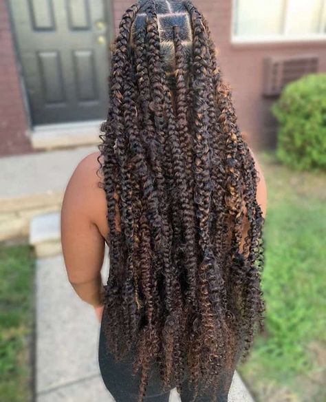 Passion Braids: How to, Type of Hair Used & Styles Passion Plait Braids, Boho Passion Braids, Medium Passion Braids, Jumbo Passion Braids, Wisdom Braids, Knotless Butterfly Braids, Passion Braids Hairstyles, Butterfly Box Braids, Braid Beauty