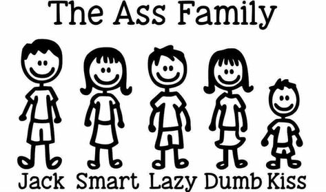 Inappropriate Stickers, Mimi Quotes, Family Car Stickers, Family Decal, Vehicle Decals, Family Decals, Funny Wood Signs, Stick People, Idee Cricut