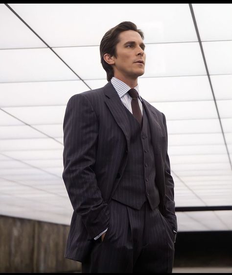 Christian Bale As Bruce Wayne, Christian Bale In Suit, The Dark Knight Bruce Wayne, Christian Bale The Dark Knight, Bruce Wayne Dark Knight, The Dark Knight Cast, The Dark Knight Christian Bale, The Dark Knight Aesthetic, Christian Bale Aesthetic