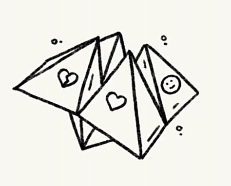 Cootie Catcher, Handpoke Tattoo, Crop Cami Top, Tattoo Flash Art, Mini Drawings, Simplistic Tattoos, Tattoo Design Drawings, Creative Tattoos, Tattoo Stencils