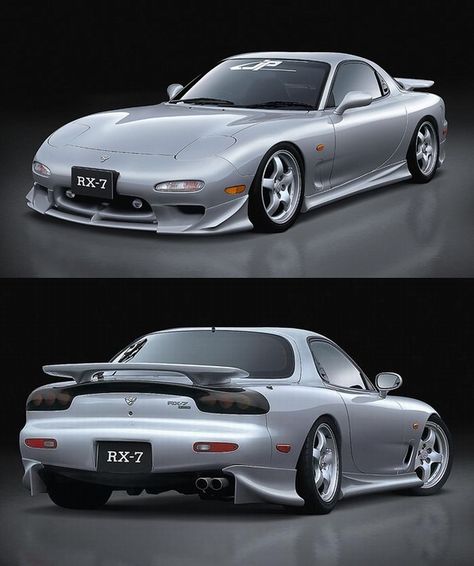 Mazda RX-7 7 Pc Full Body Kit 93 94 95 96 97 - JP Vizage http://www.carbodykitstore.com/mazda-full-body-kit-vizage-p-58084.html?cPath=27_53_537 Rx7 Body Kit, Car Aesthetics, Mazda Rx 7, Rx 7, Mazda Rx7, Car Tuning, Car Art, Hot Cars, Body Kit