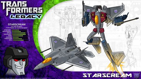 Transformers Legacy: Starscream by CyRaptor Transformers Reference, Transformers Custom, Decepticon Logo, Transformers Legacy, Beast Machines, Android Robot, Transformers Decepticons, Transformers Robots, Transformers Design