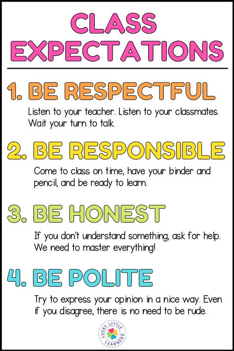 Expectation Poster Classroom, Class Expectations Elementary, Class Expectations Bulletin Board, Class Rules Poster Elementary, Class Drawing School, Classroom Expectations Poster, Class Decoration Ideas, Class Expectations, Class Rules Poster