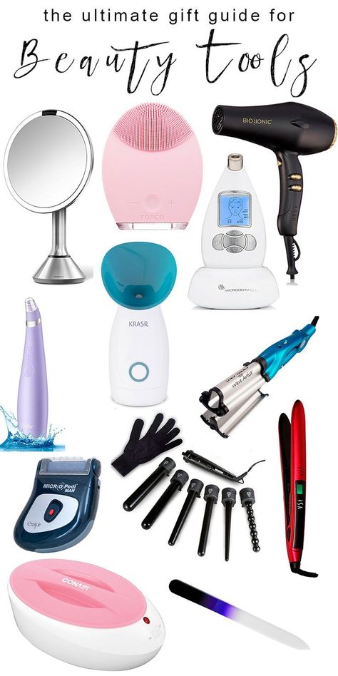 Beauty Tools Gift Guide - the best beauty tools that need to be on your Amazon Wish List! #crueltyfreeblogger #beautytools #beautygadgets #amazonbeauty Amazon Wish List, Maquillage Yeux Cut Crease, Makeup Tools Products, Beauty Gift Guide, Make Up Tools, Cheap Beauty Products, Skincare Quotes, Beauty Gadgets, Top Makeup Products