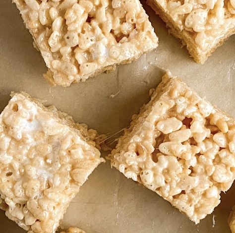 World’s Best Rice Krispie Treats - Jessie Sheehan Bakes Rice Krispie Treats Original Recipe, Homemade Rice Krispies, Homemade Rice Krispies Treats, Rice Crispy Treats Recipe, Krispie Treats Recipe, Healthy Rice, Rice Krispies Treats, Krispy Treats, Krispies Treats