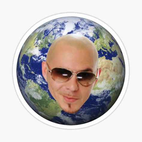 Mr Worldwide Gifts & Merchandise | Redbubble Pitbull Meme, Pitbull Rapper, Mr Worldwide, Russian Revolution, Laptop Backgrounds, Spotify Covers, Life Poster, Meme Stickers, Silly Images