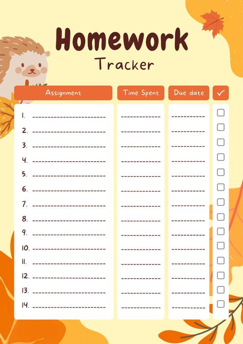 School To Do List Printable, School To Do List, Homework Tracker, Study Planner Printable, To Do List Printable, Study Tips For Students, Bullet Journal Mood Tracker Ideas, Note Writing Paper, Note Template