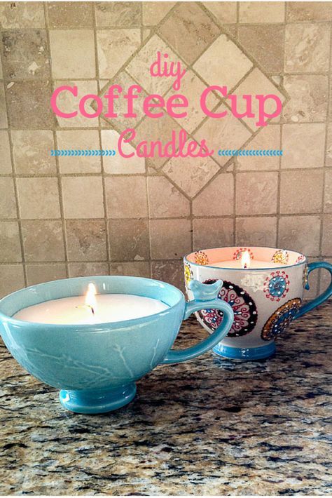 DIY Projects to Make and Sell on Etsy - DIY Coffee Cup Candles - Learn How To Make Money on Etsy With these Awesome, Cool and Easy Crafts and Craft Project Ideas - Cheap and Creative Crafts to Make and Sell for Etsy Shops http://diyjoy.com/crafts-to-make-and-sell-etsy Diy Coffee Cup, Coffee Cup Candles, Cup Candles, Diy Projects To Make And Sell, Coffee Cups Diy, Homemade Mothers Day Gifts, Etsy Diy, Diy Money, Navidad Diy