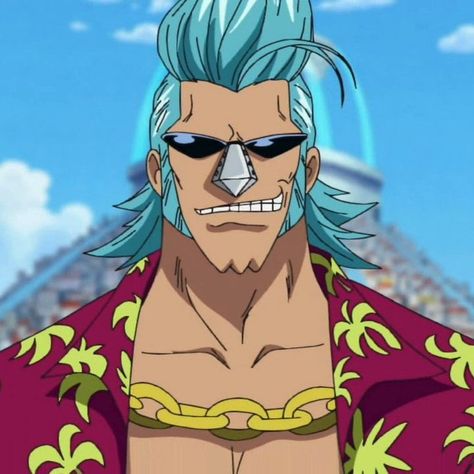 One Piece Franky Icon, Franky Super Pose, Franky Pre Timeskip, Franky Drawing, Franky One Piece Fanart, Franky One Piece Icon, Frankie One Piece, One Piece Franky, Franky One Piece