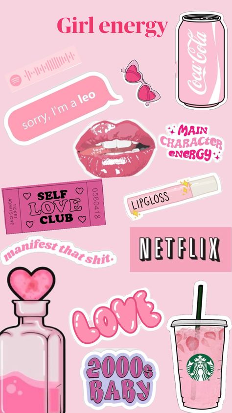 Vintage Aesthetic Stickers Printables, Y2k Stickers, Minion Jokes, Preppy Stickers, Rose Gold Wallpaper, Stickers Aesthetic, Cute Patterns Wallpaper, Girl Stickers, Aesthetic Stickers